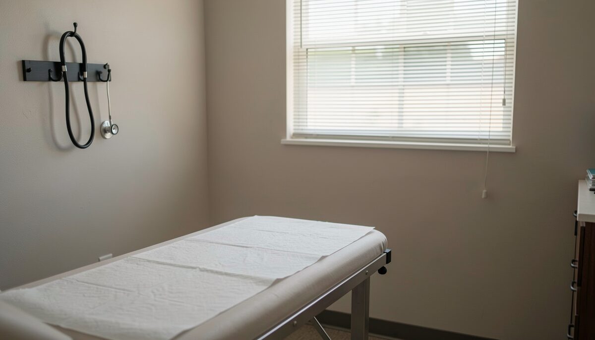 The consult room where the practice began.